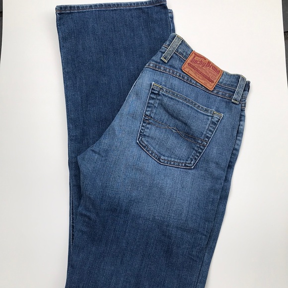 Lucky Brand Blues Jeans Wide Leg Reg Length - Picture 2 of 7